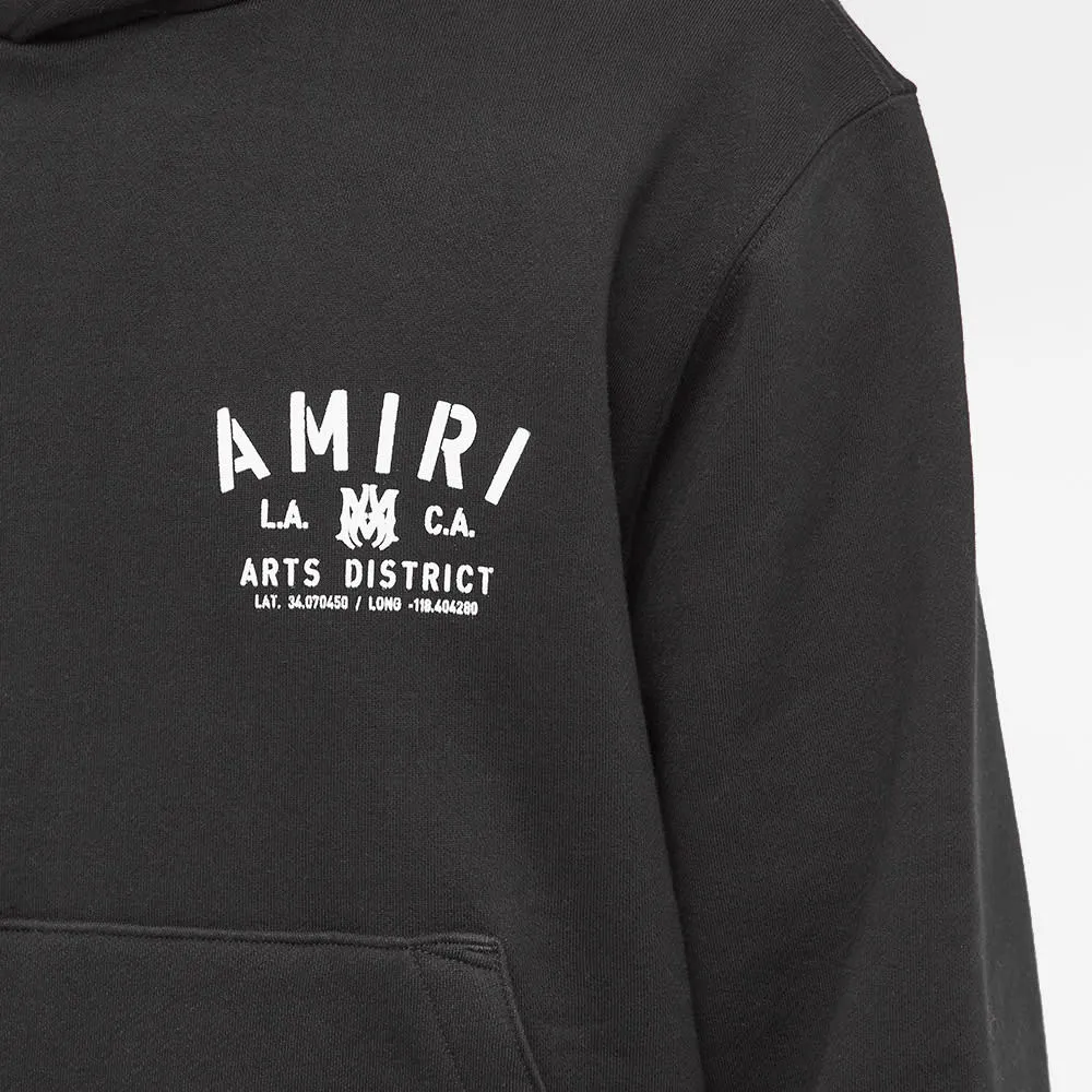 Amiri Black Stencil Hoodie