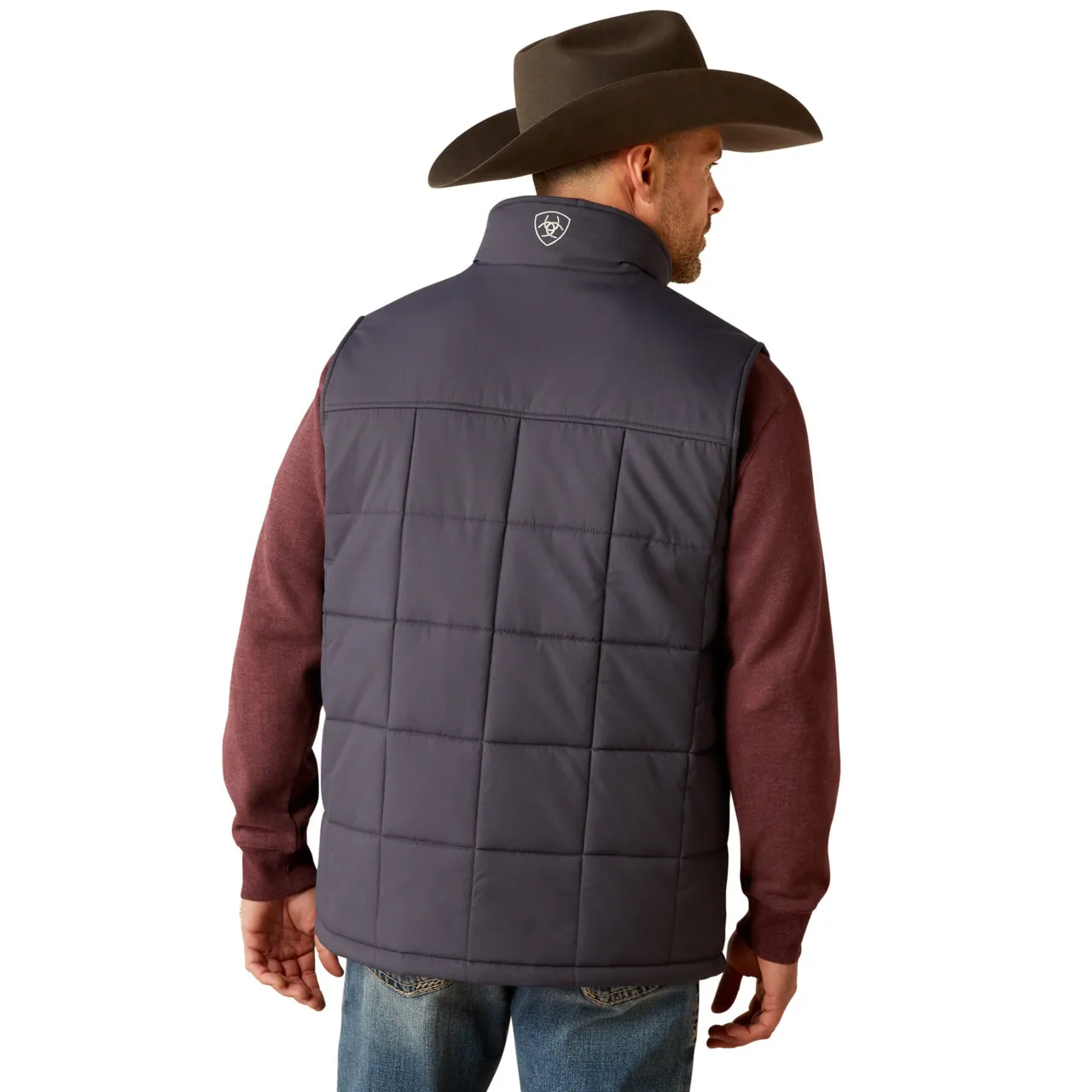 Ariat Men's Crius Insulated Odyssey Grey Vest 10051972