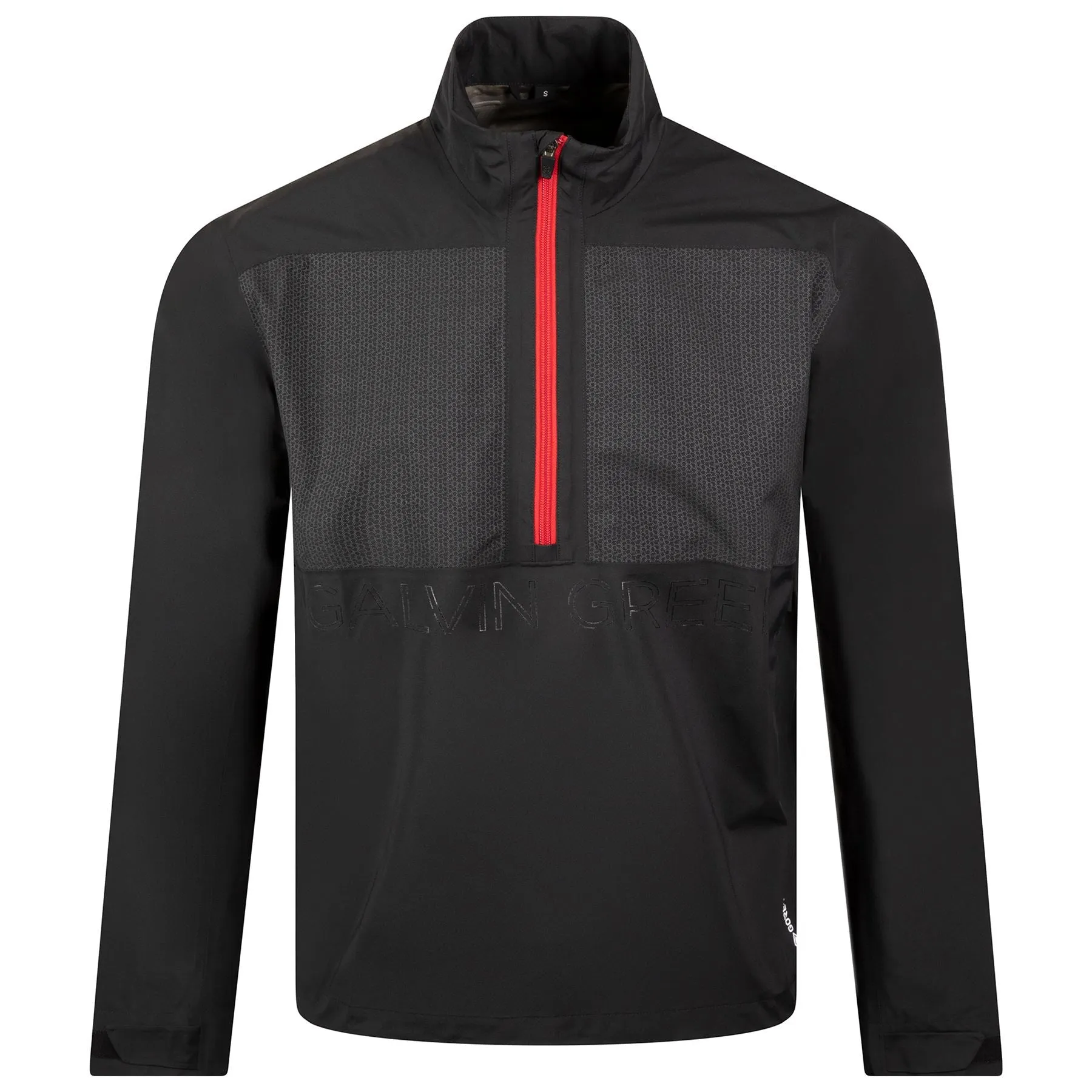 Ashford Waterproof Jacket Black/Red - SS24