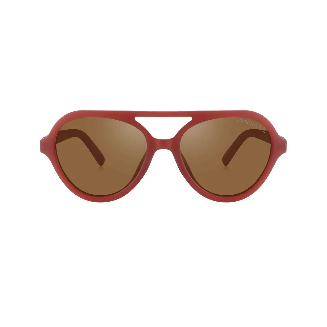 AVIATOR : SEMI-BENDABLE & POLARIZED SUNGLASSES | CINNAMON