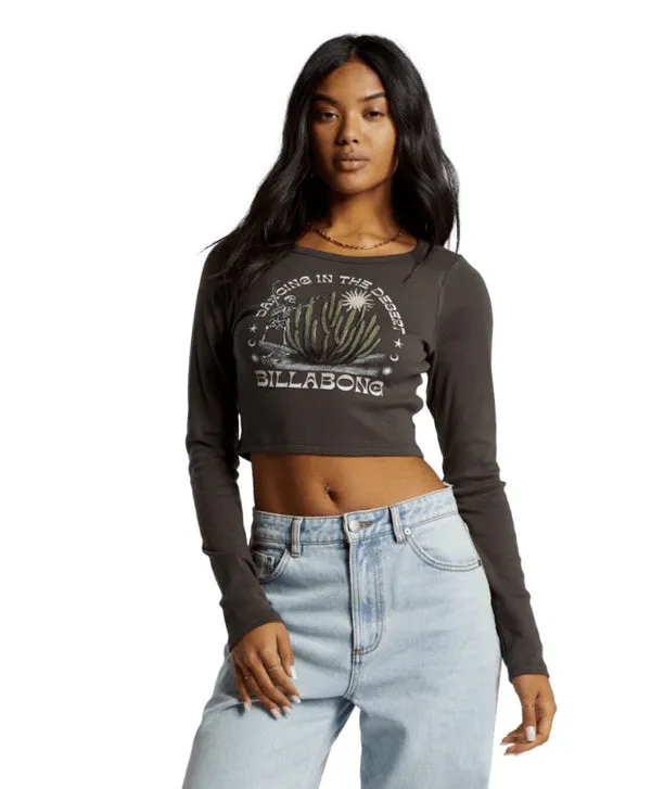 Billabong Dancing In The Wild T-shirt - OFF BLACK