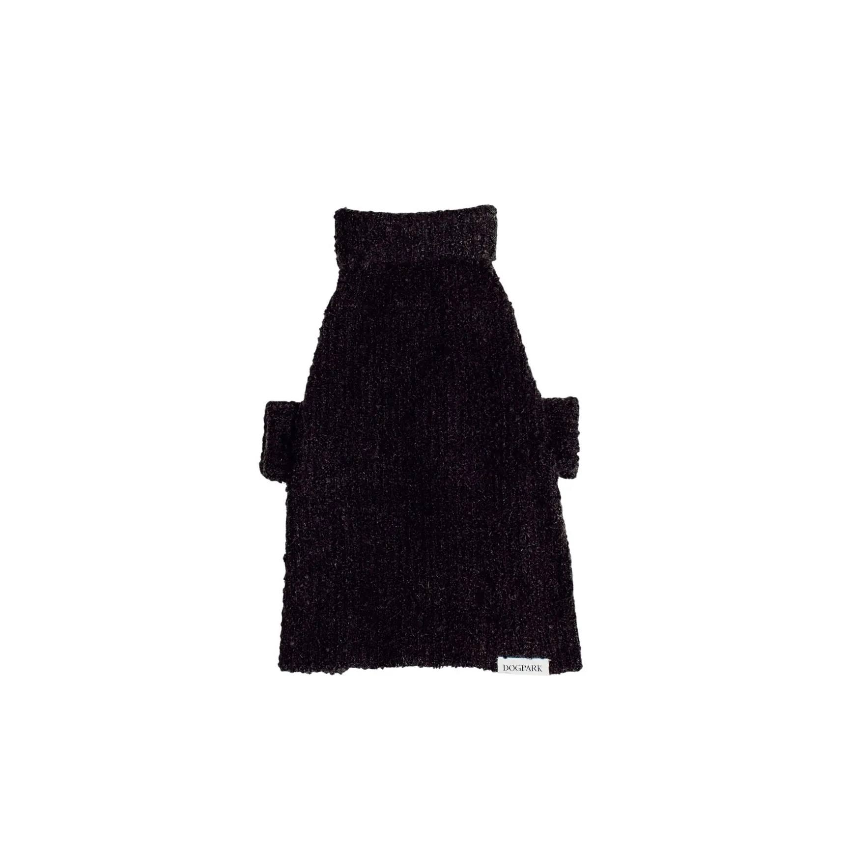 black boucle sweater