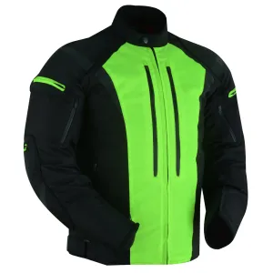 Blast Hi-Viz All-Season Waterproof Motorcycle Jacket