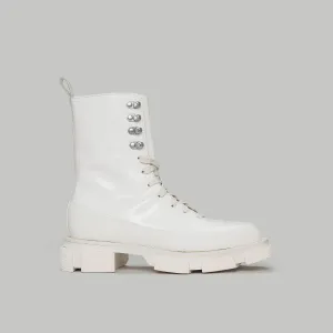 both - GAO HIGH BOOTS-SPAZZOLATO WHITE