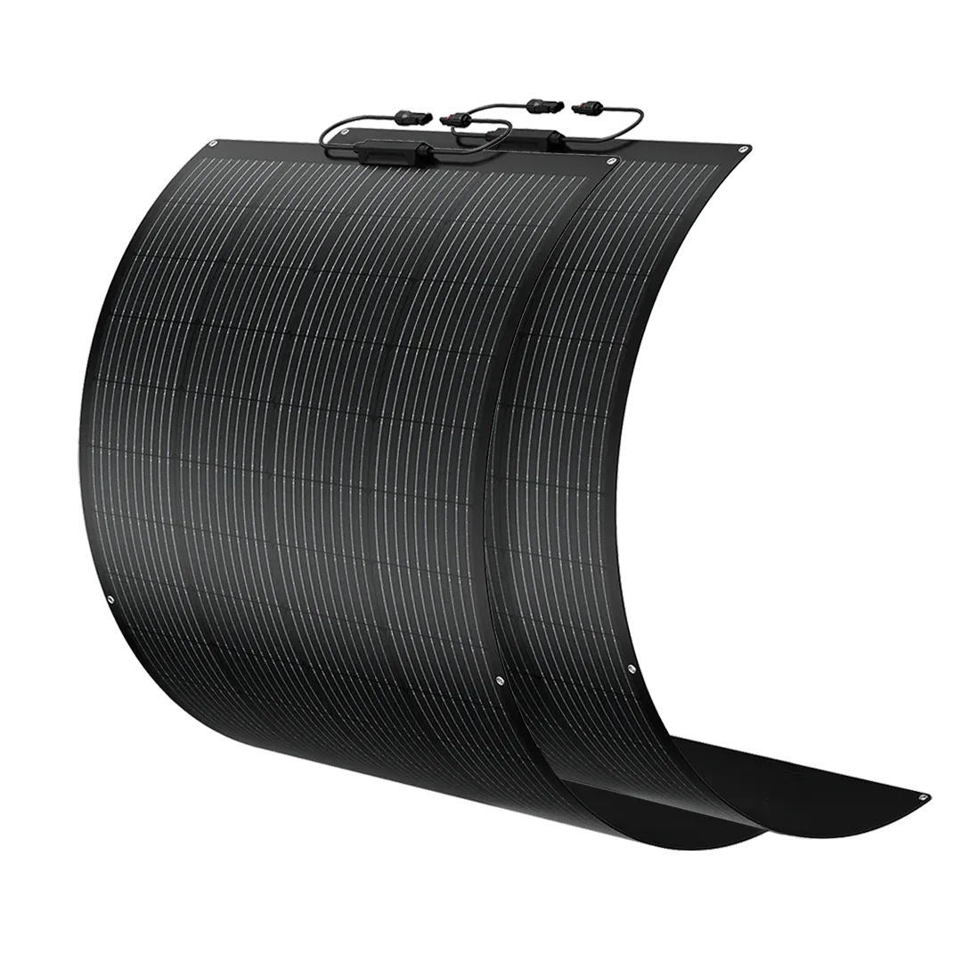 BougeRV Arch 200 Watt Fiberglass Flexible Curved Solar Panel