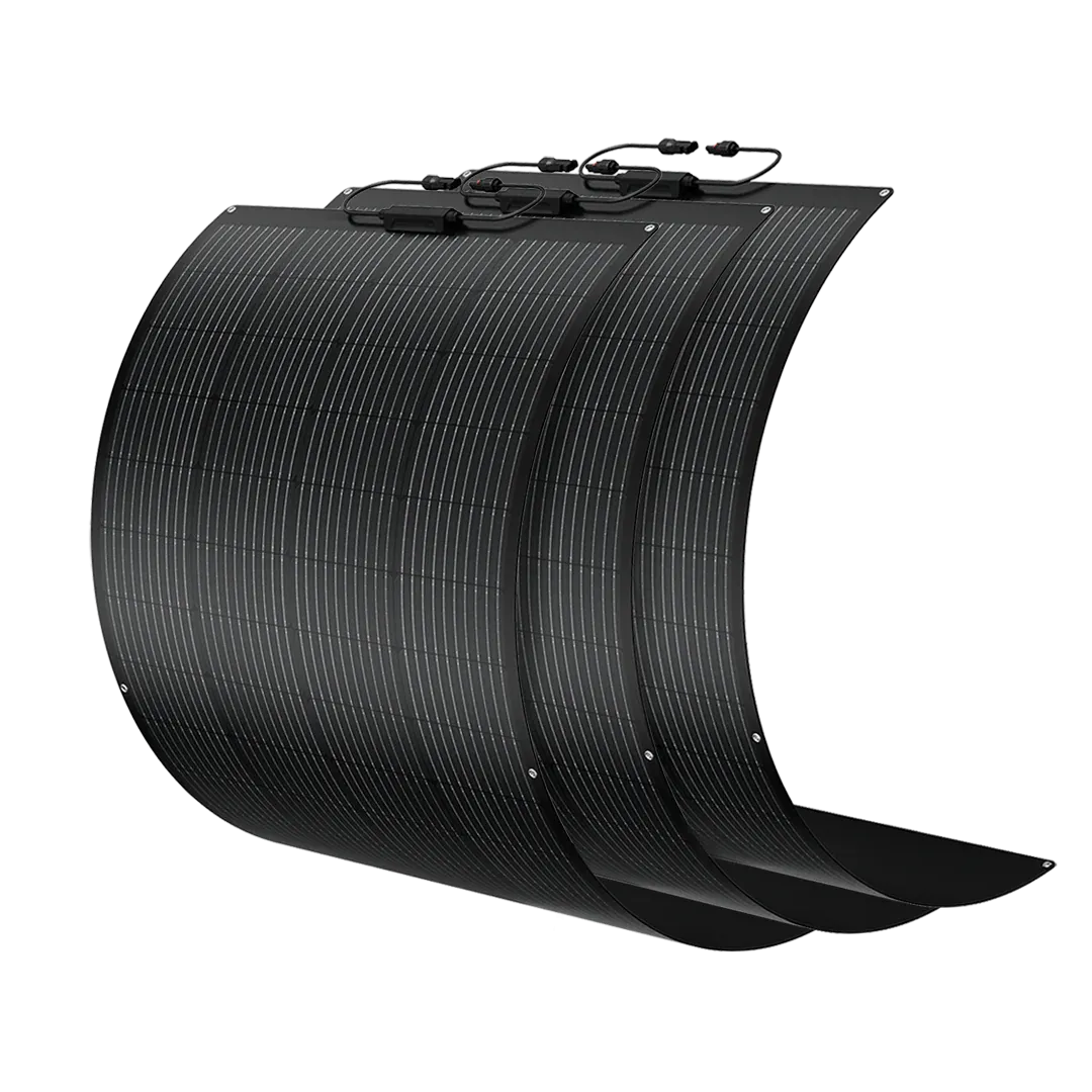 BougeRV Arch 200 Watt Fiberglass Flexible Curved Solar Panel