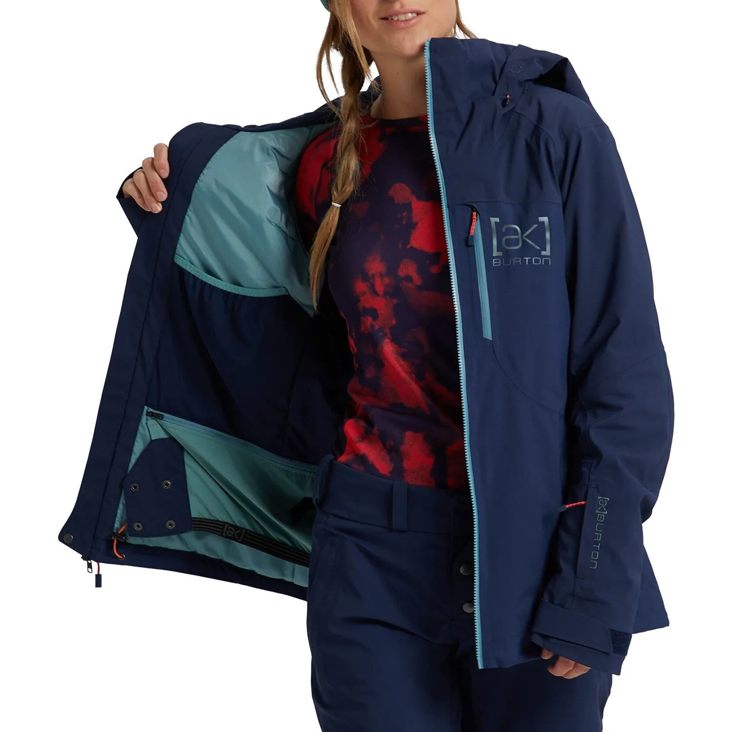 Burton [AK] Embark GORE-TEX Womens Jacket Dress Blue