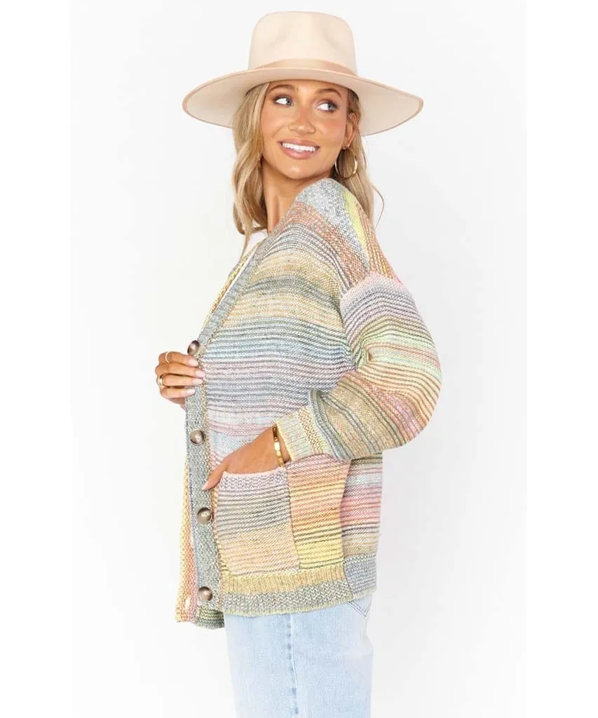 Callie Cardigan Outdoor Ombre Knit