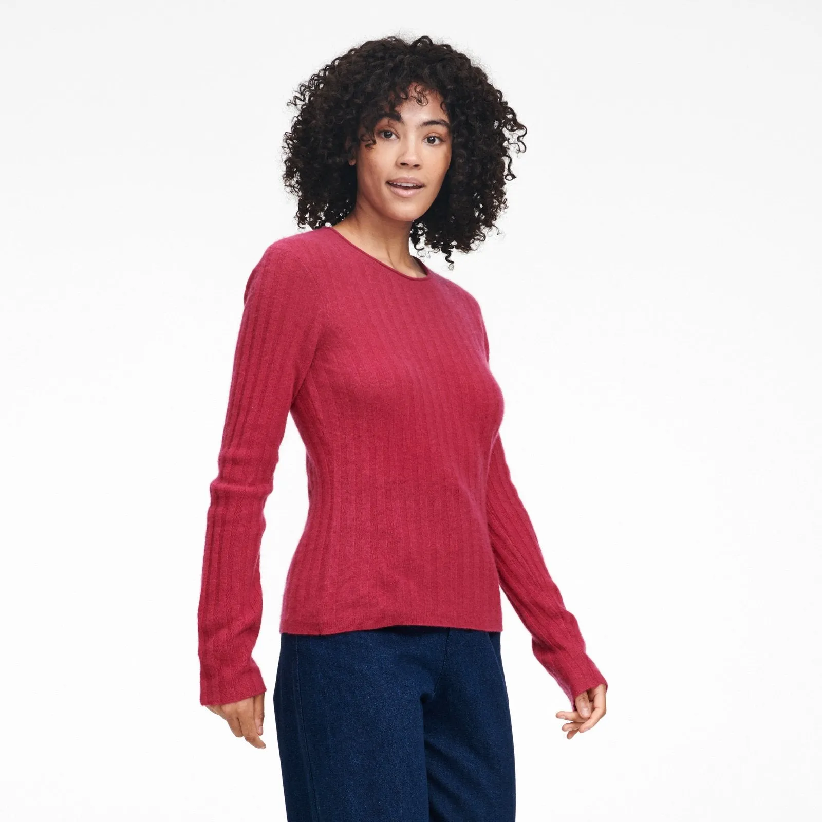 Cashmere Ribbed Sweater