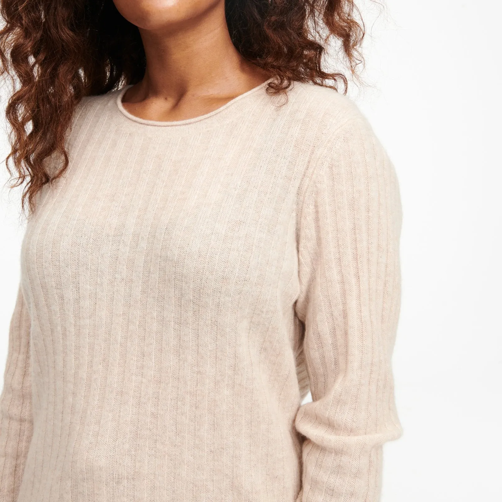 Cashmere Ribbed Sweater