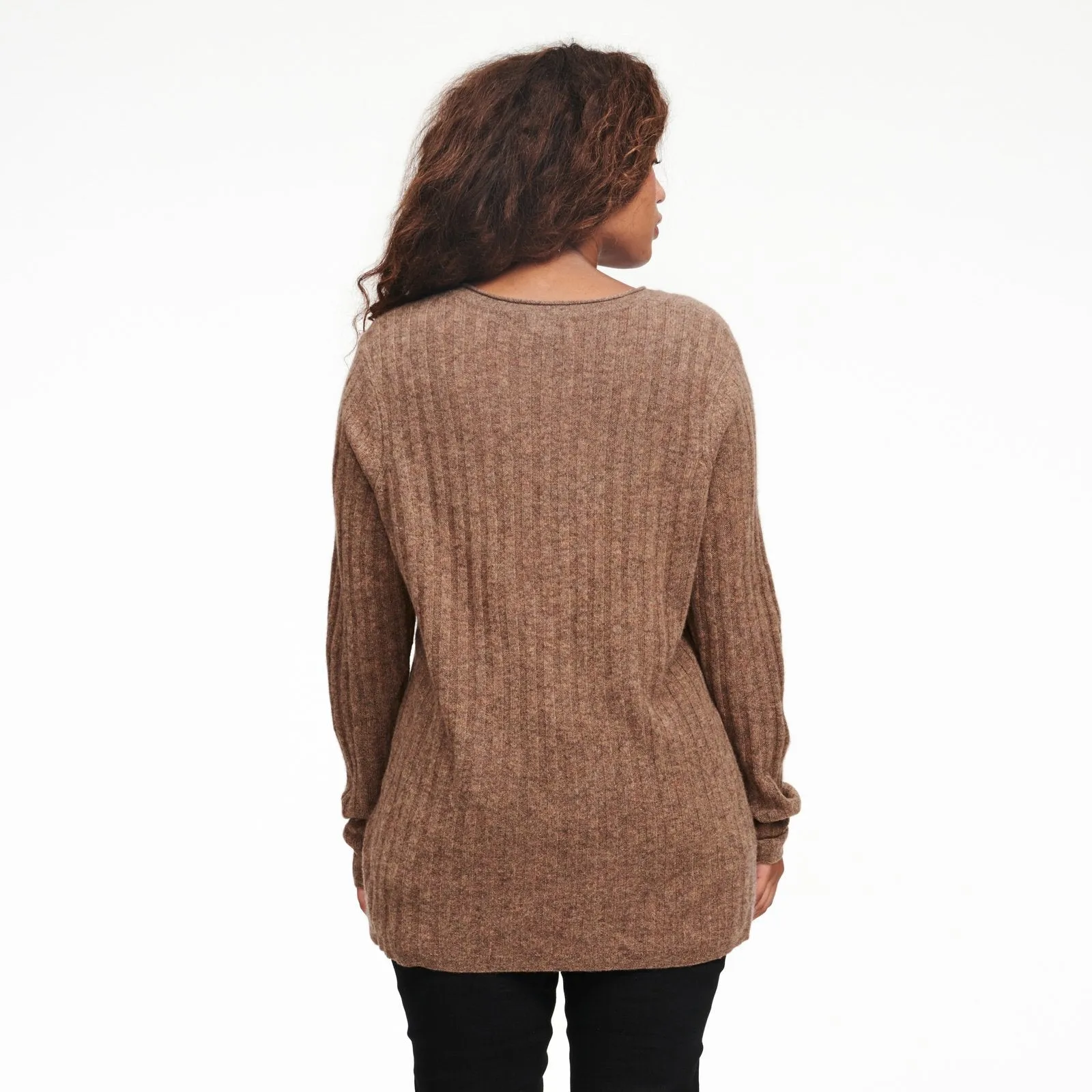 Cashmere Ribbed Sweater