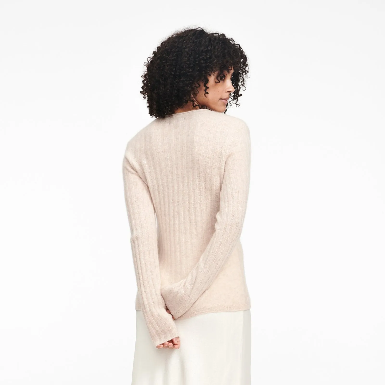 Cashmere Ribbed Sweater