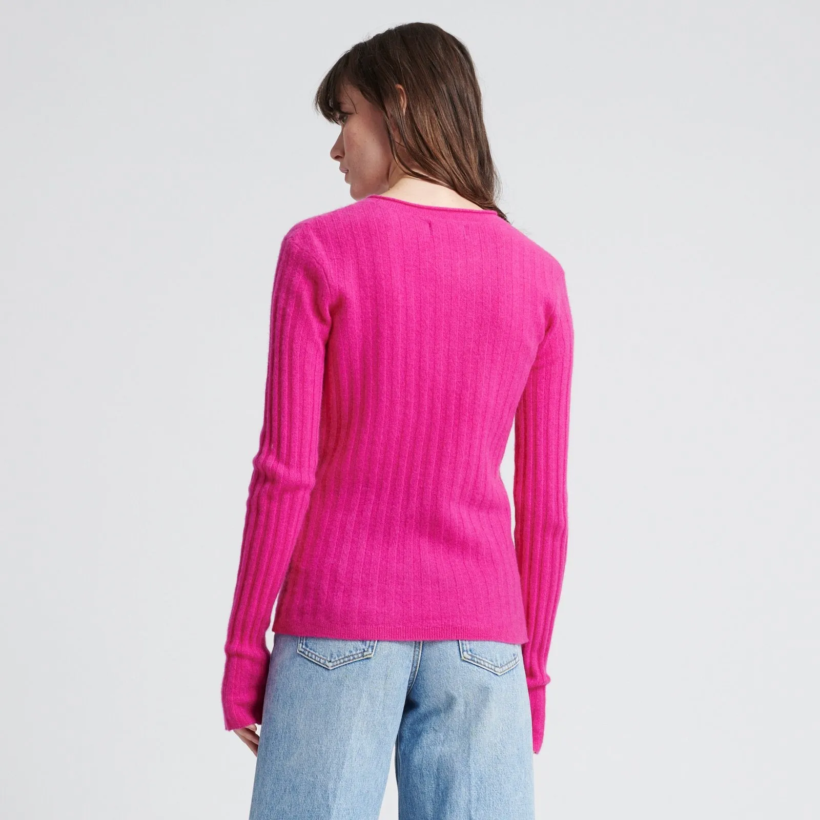 Cashmere Ribbed Sweater