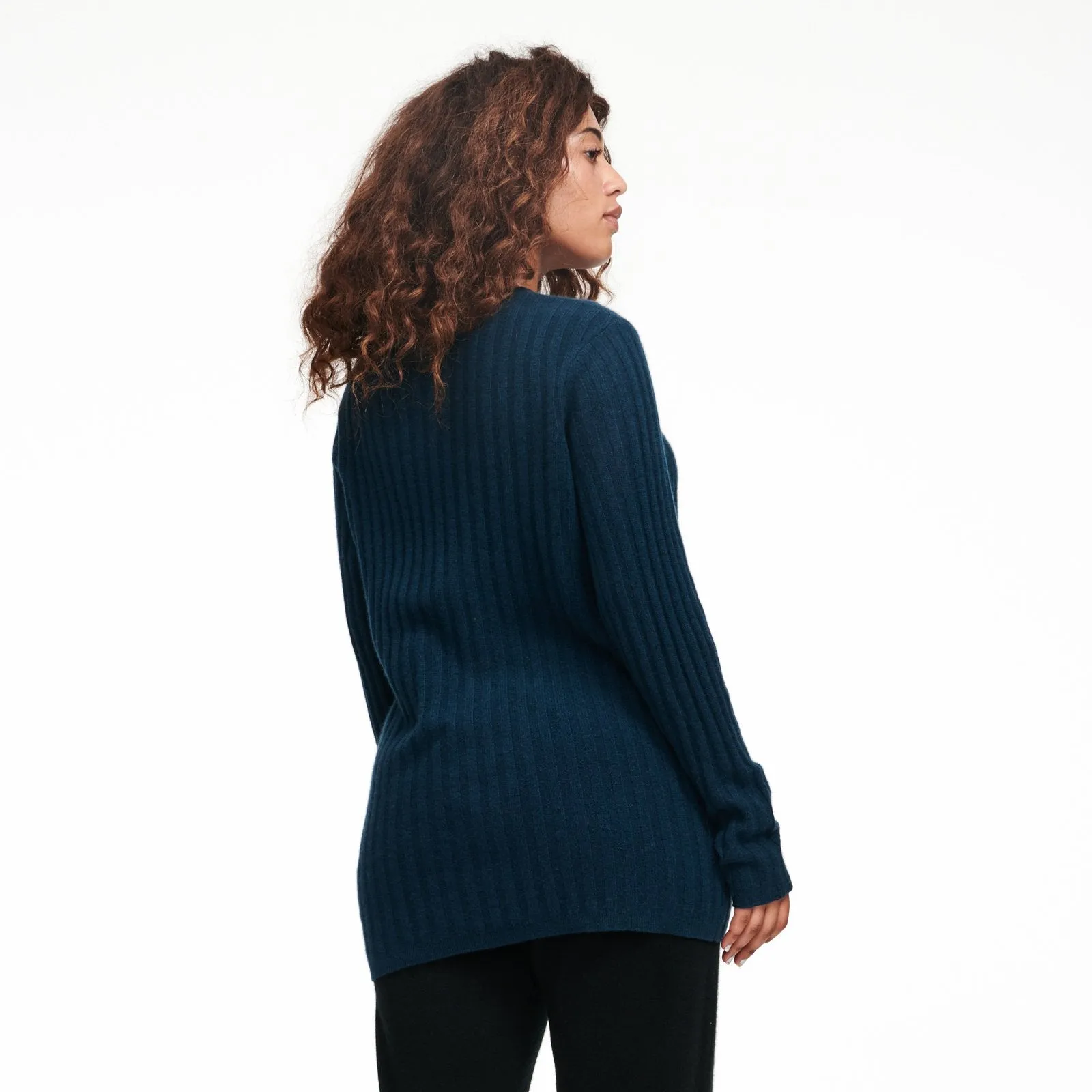 Cashmere Ribbed Sweater