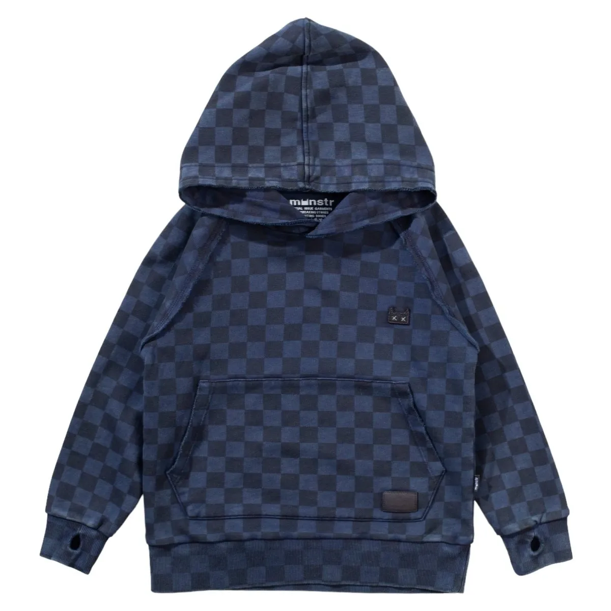 CHECKERED RACEME HOODIE