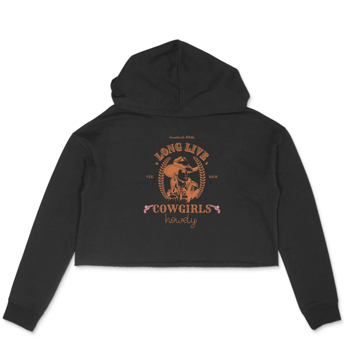 Cowgirl - Female Crop Hoodies