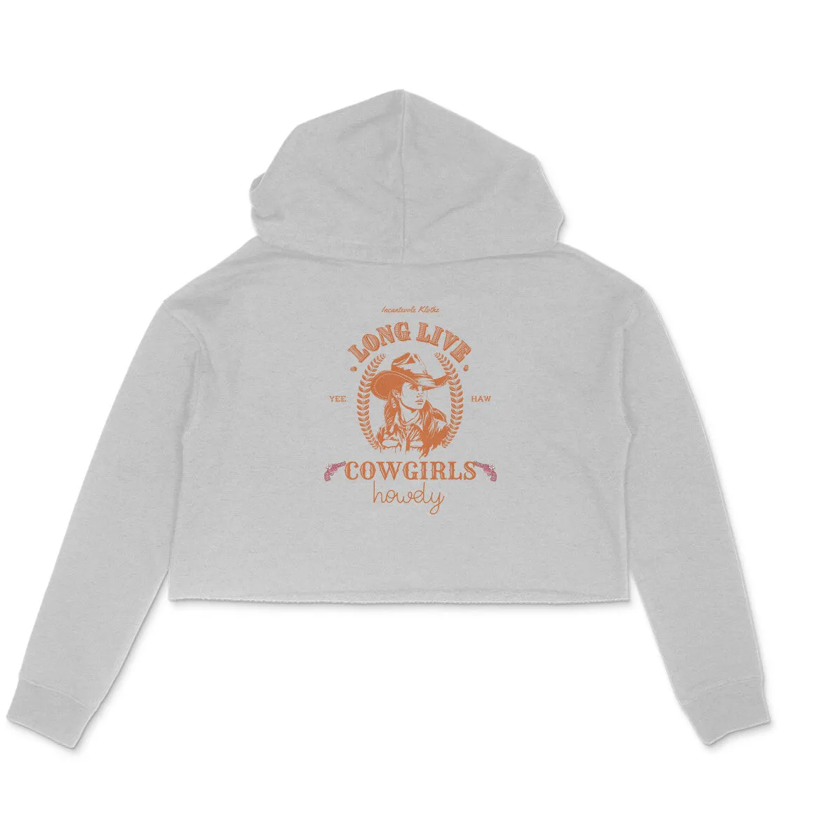 Cowgirl - Female Crop Hoodies