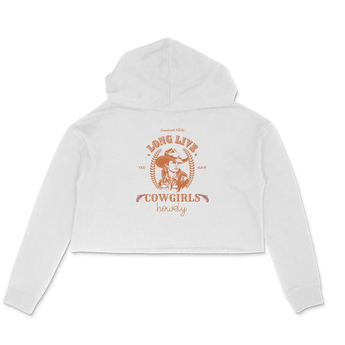 Cowgirl - Female Crop Hoodies