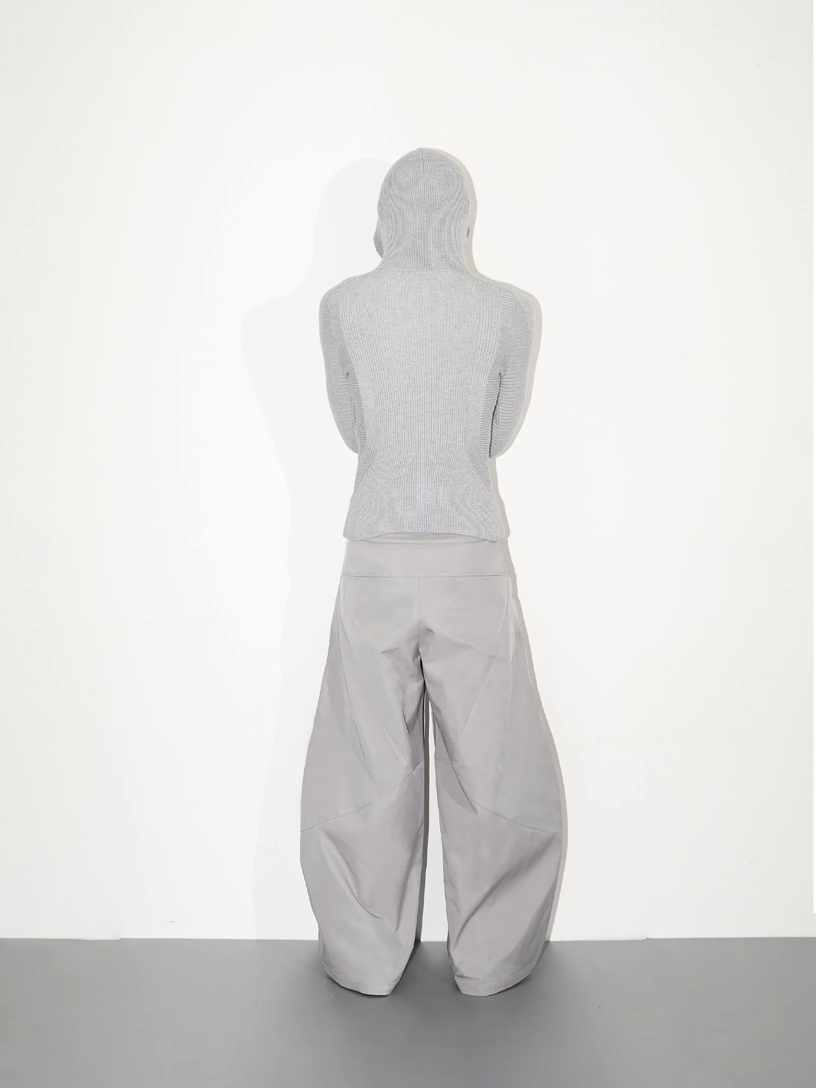 Deconstructed Line Waterproof Casual Pants