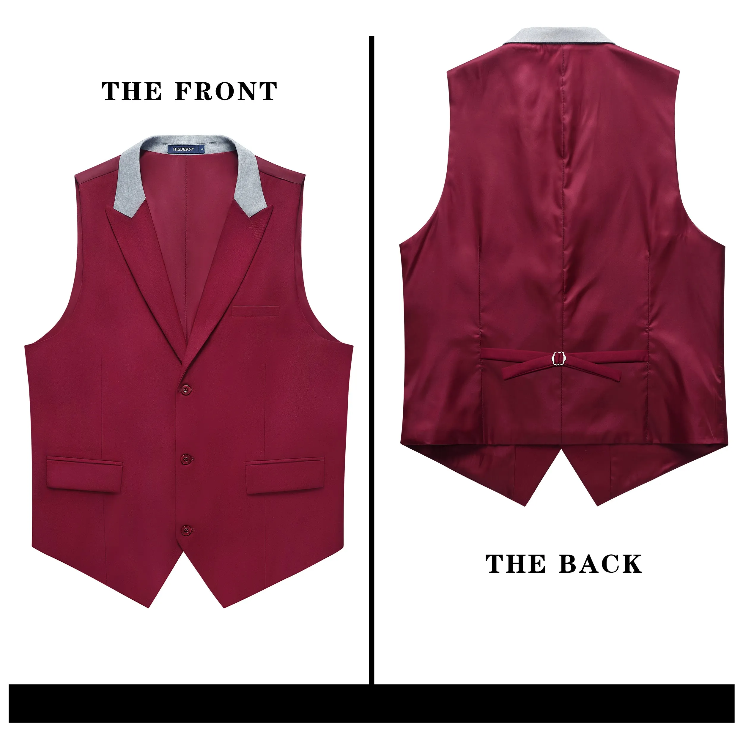 Formal Suit Vest - A-RED