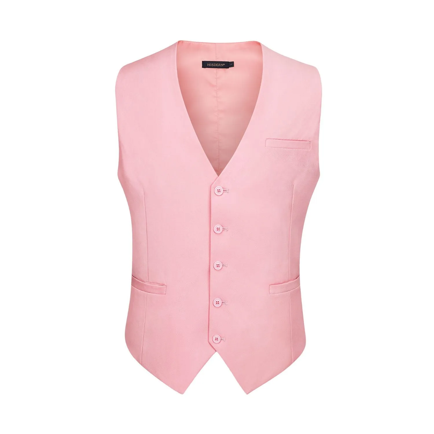 Formal Suit Vest - PINK BLUSH