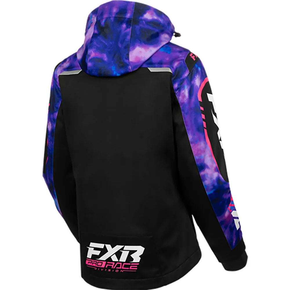 FXR Womens RRX Snowmobile Jacket Purple Dye/Black