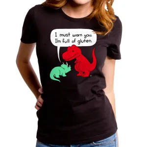 Gluten Intolerant Dino Women's T-Shirt