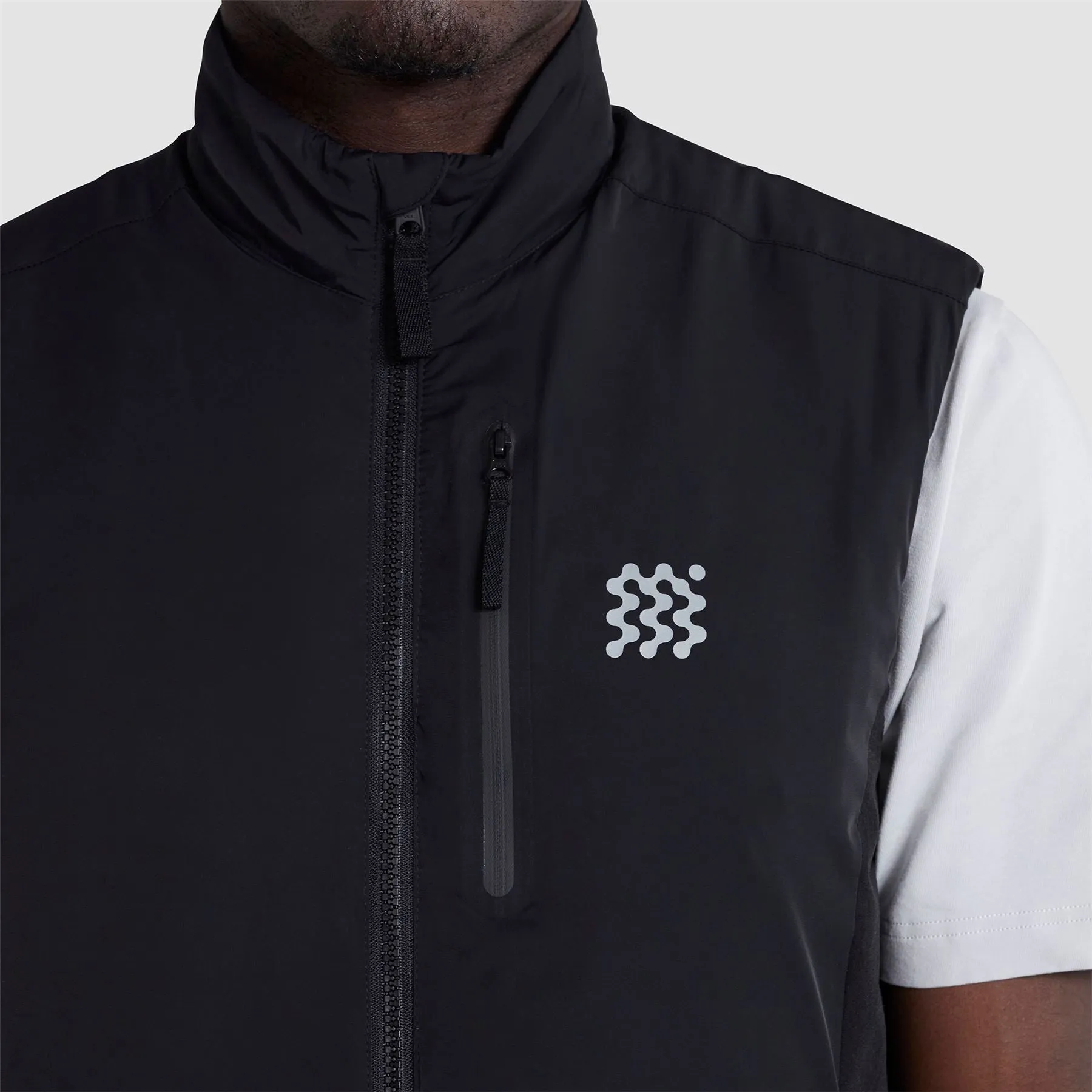 Insulated Course Vest Black - AW24