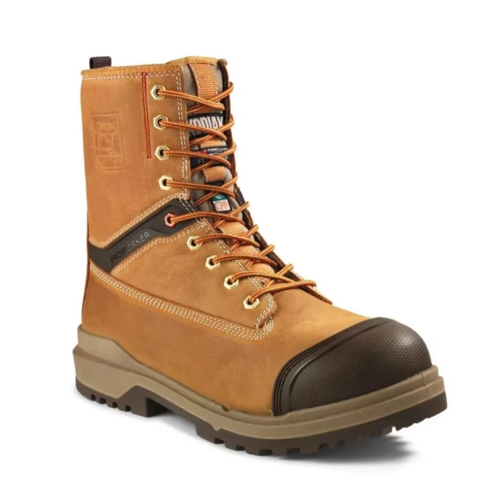 Kodiak ProWorker MASTER Men's 8" Composite Toe Work Boot with bumper toe KD0A4NK3FWE - tan