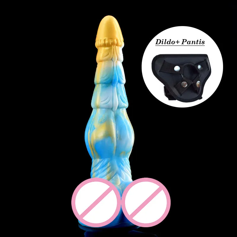 Large Animal Silicone Flexible Big Dildo