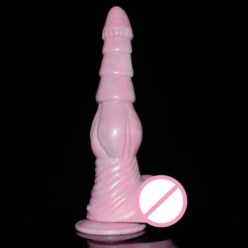 Large Animal Silicone Flexible Big Dildo