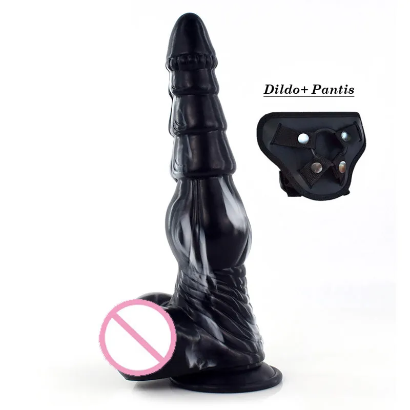 Large Animal Silicone Flexible Big Dildo