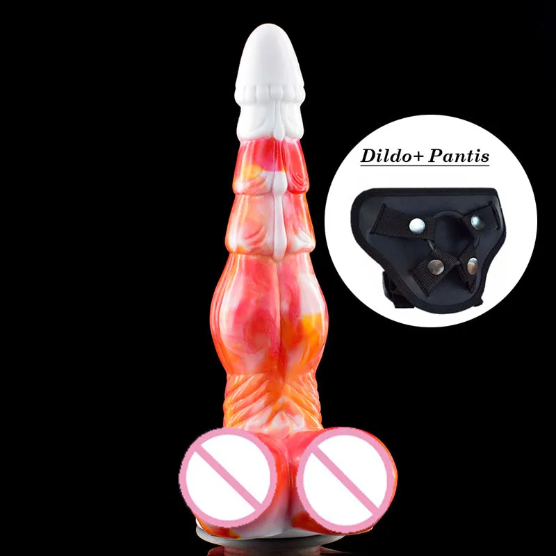 Large Animal Silicone Flexible Big Dildo