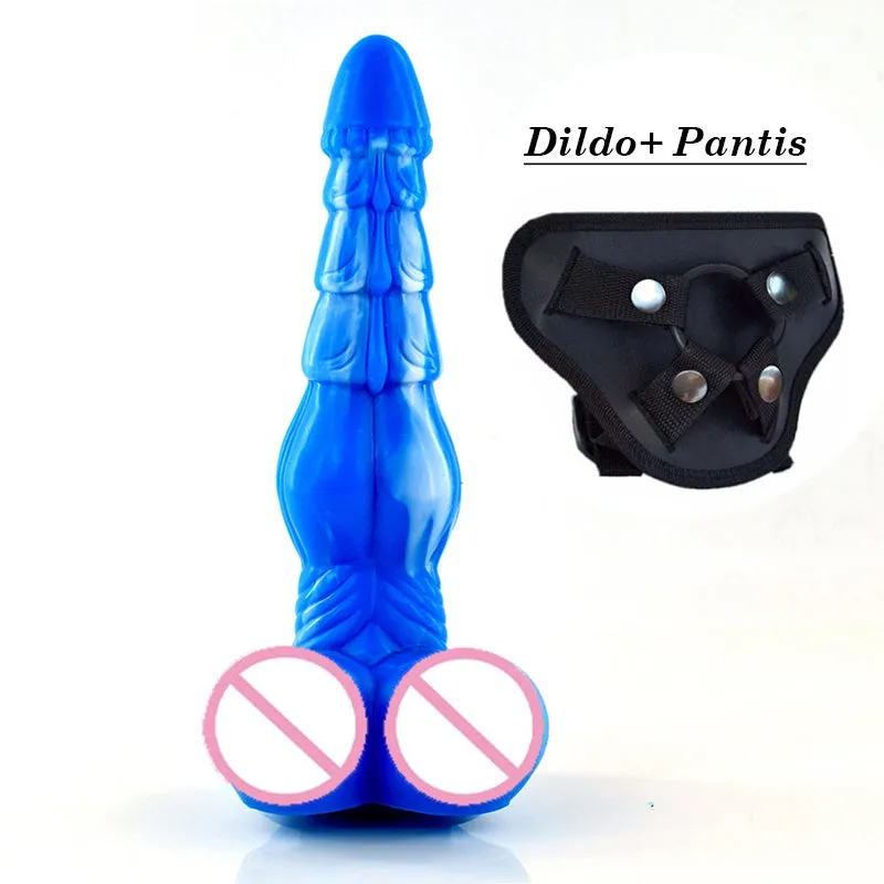 Large Animal Silicone Flexible Big Dildo