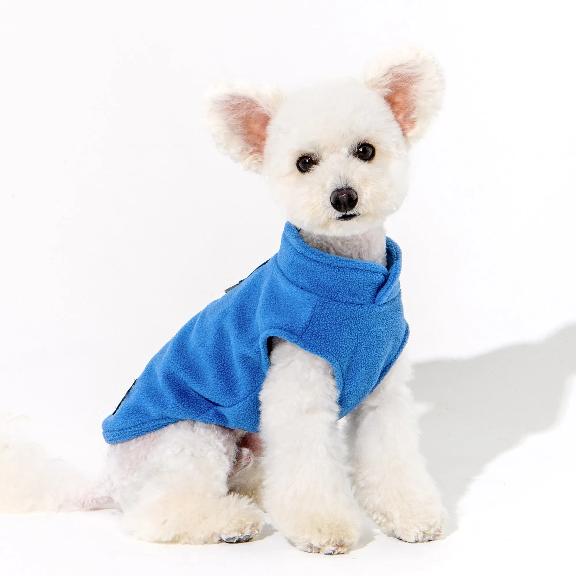 lucius harness fleece sweater - royal blue