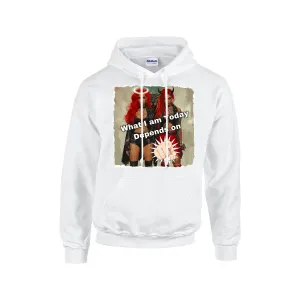 Men's Hoodie For The USA |Gildan 18500  Single DTF what I am today