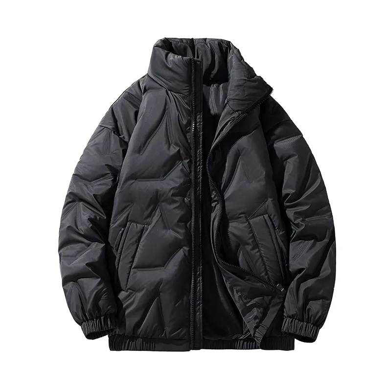 Men's Stylish High Neck Quilted Insulation Jacket