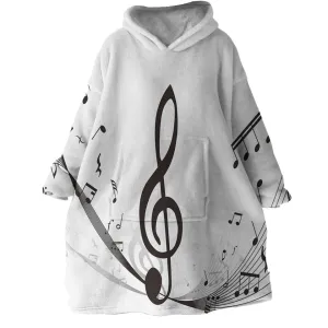 Music Lover Wearable Blanket Hoodie