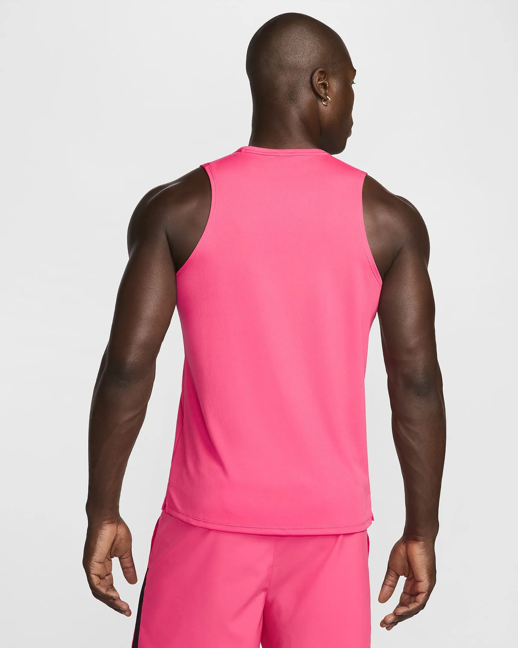 Nike Men's Dri-FIT Miler Tank Aster Pink