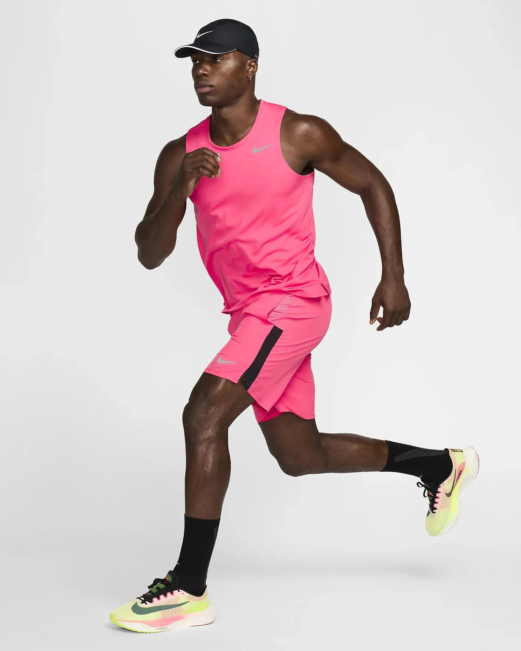 Nike Men's Dri-FIT Miler Tank Aster Pink