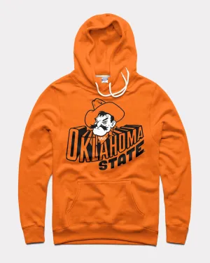 Oklahoma State Cowboys Banner Block Orange Hoodie