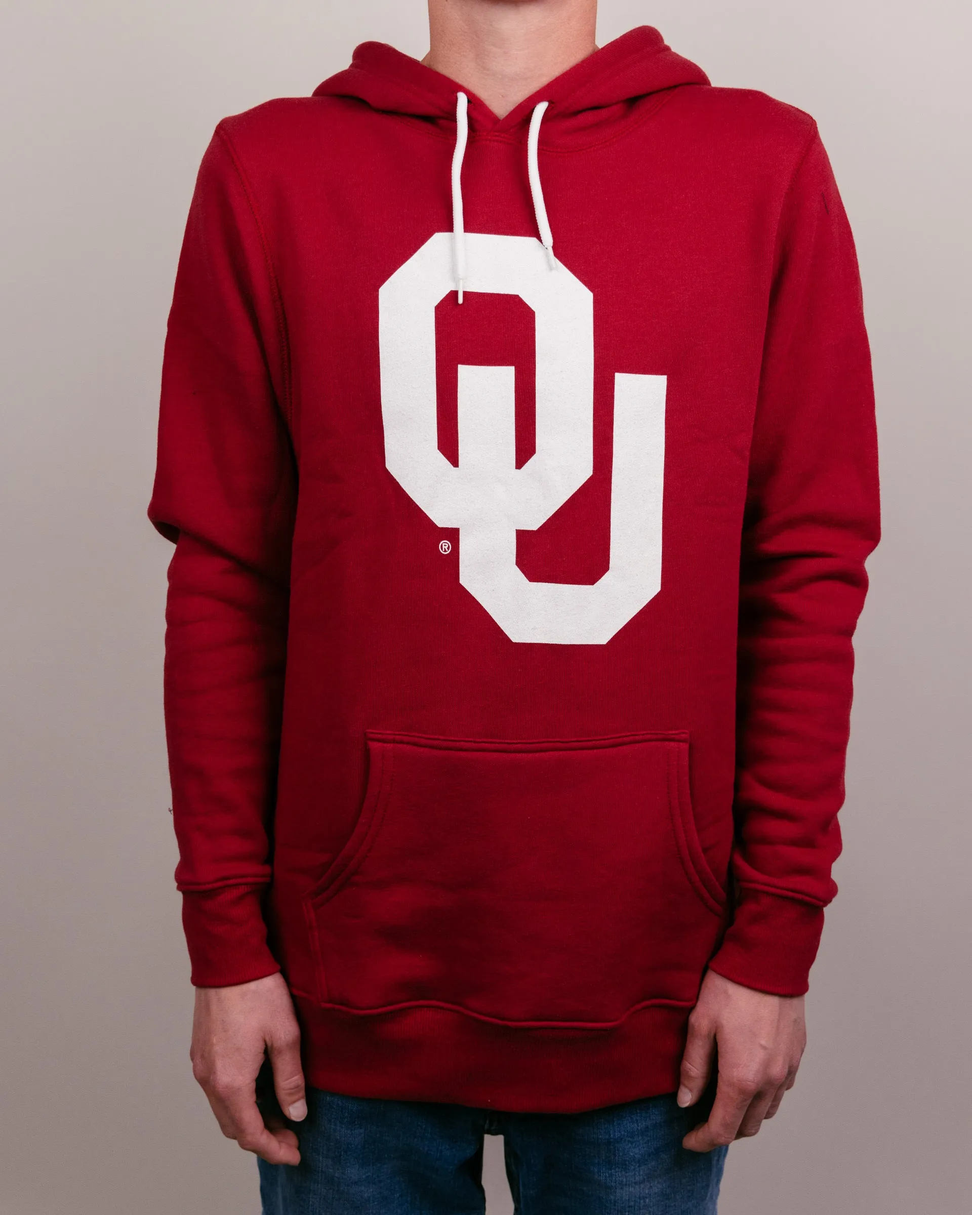 OU Sooners Logo Cardinal Hoodie