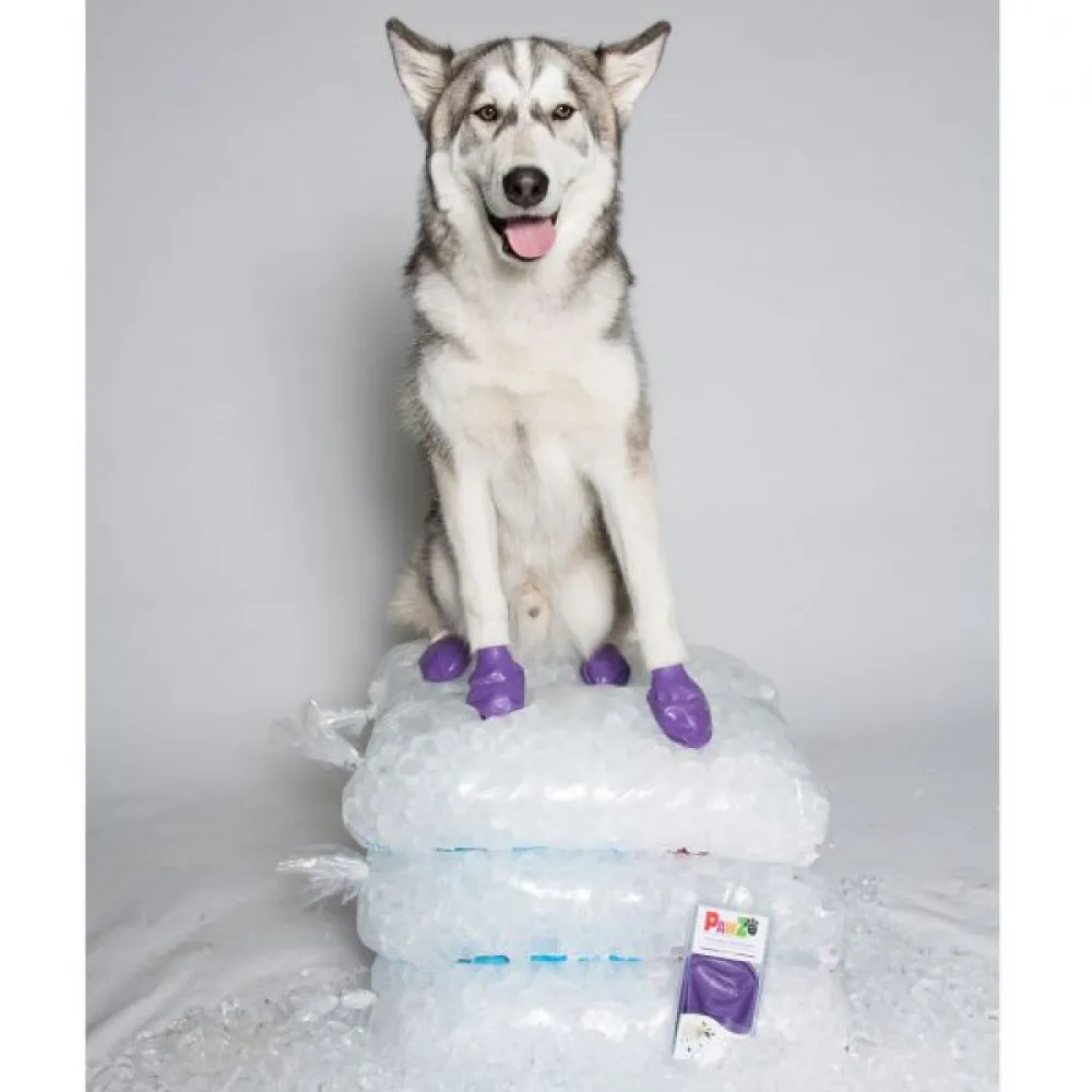 Protex PawZ Boots for Dogs (Purple)