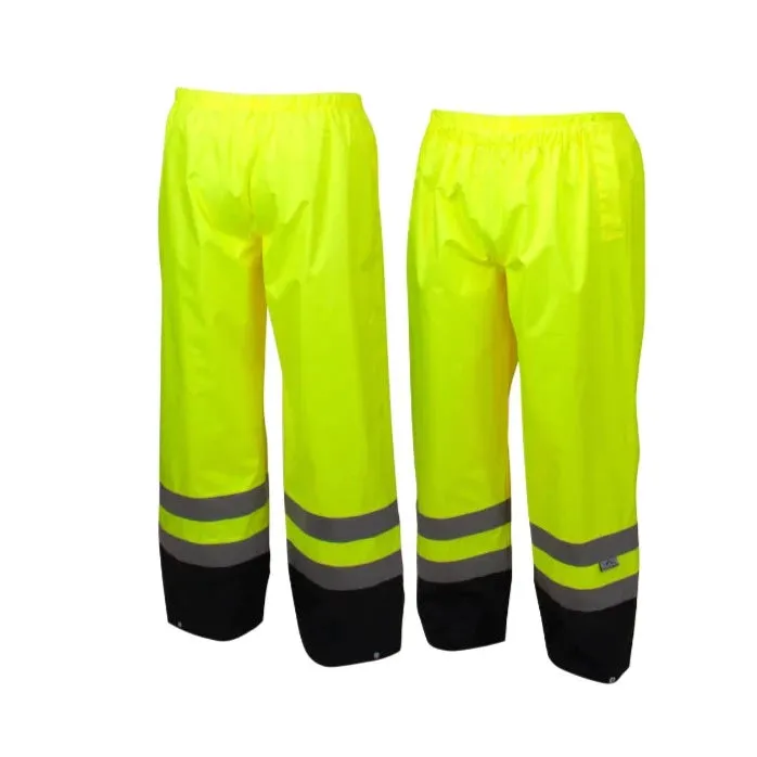 Pyramex® Hi-Vis Breathable And Waterproof Rainwear Pants - RRWP3110