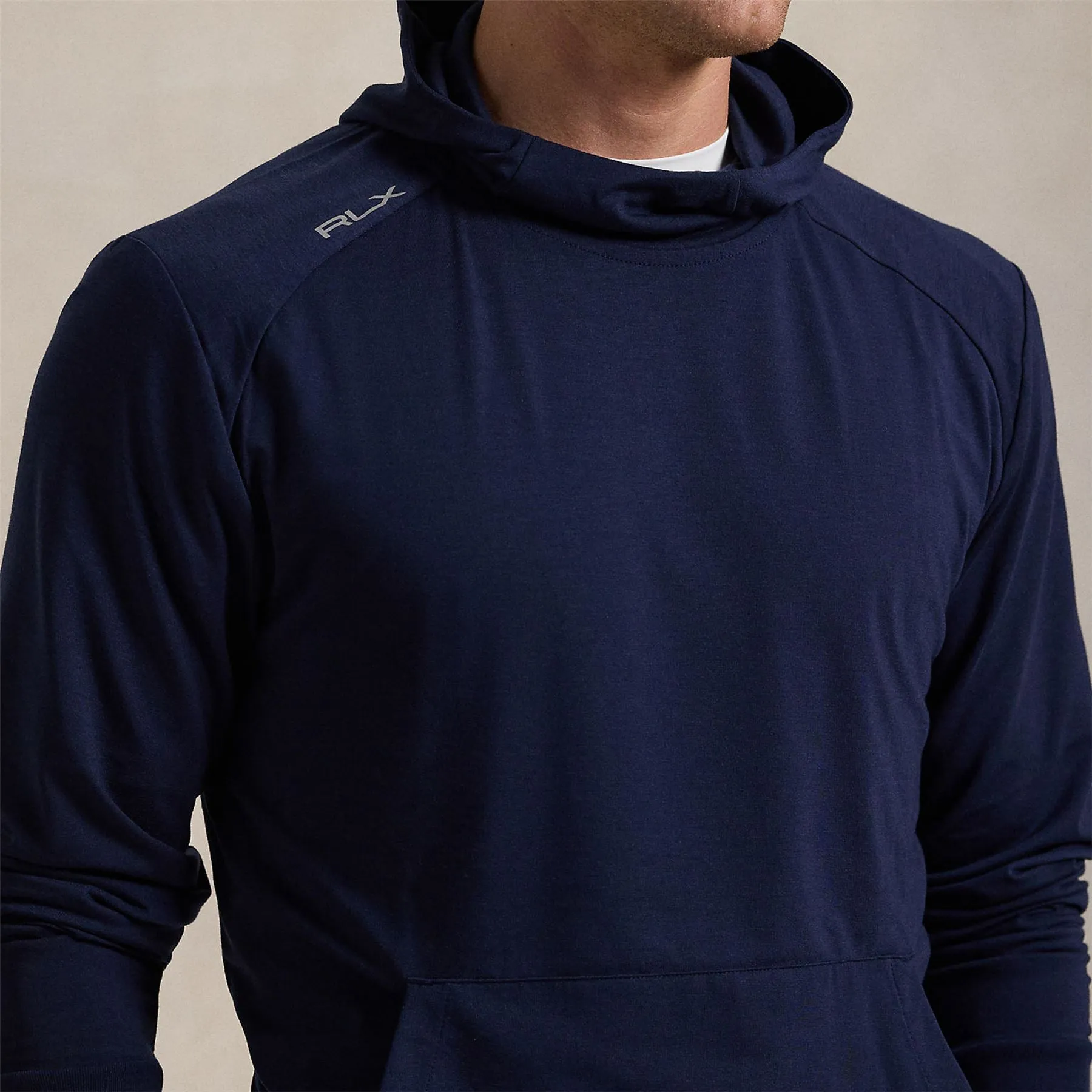 RLX Lounge Jersey Hoodie Refined Navy - AW24