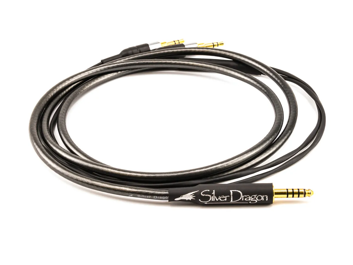 Silver Dragon Headphone Cable - Universal (Fits Most)  - B-Stock