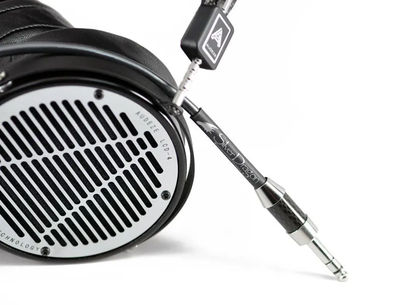 Silver Dragon Premium Cable for Audeze Headphones