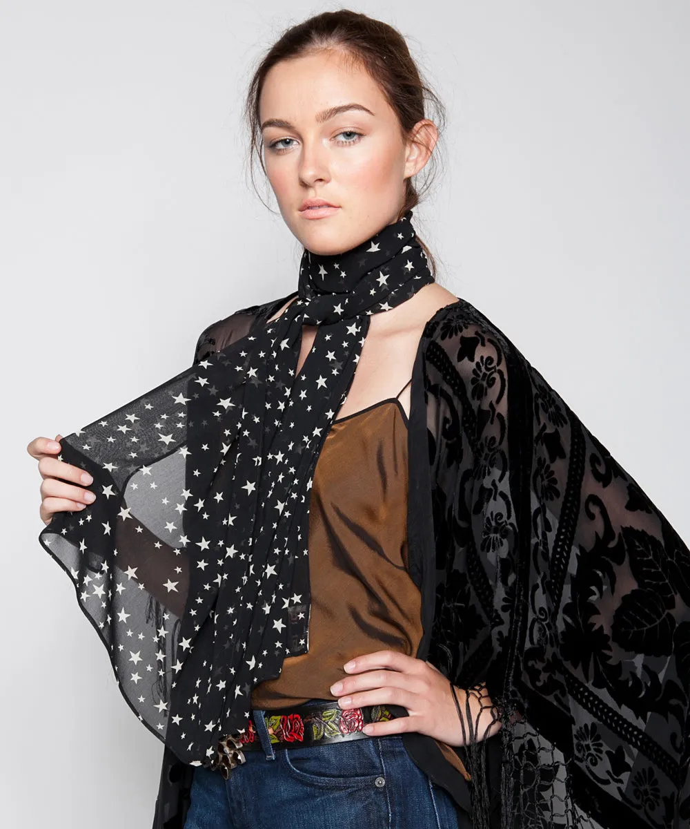 THE FLORENCE CAFTAN IN BLACK