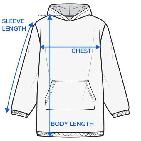 The Golden Sea Turtle Wearable Blanket Hoodie