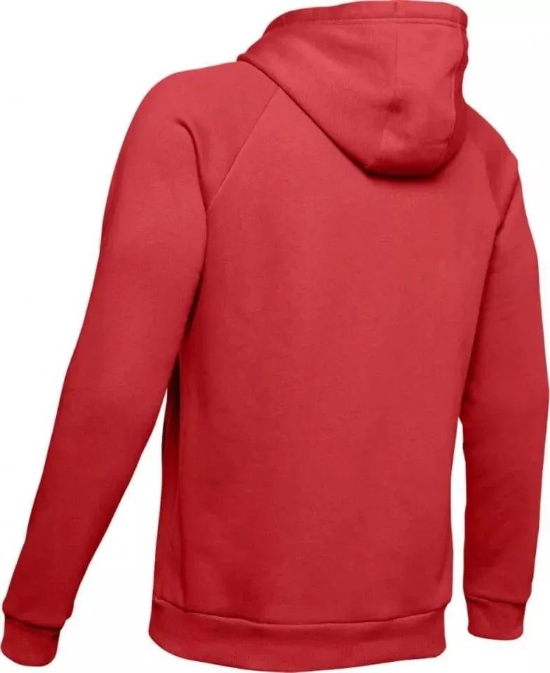 Under Armour RIVAL FLEECE OH HOODIE RED 1345628-646